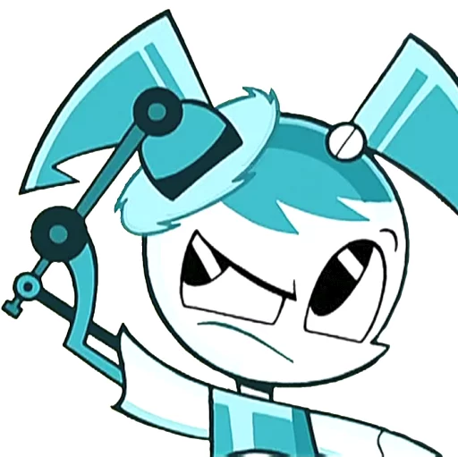 💧 Стикер «JennyTheTeenRobot-part2» для Telegram
