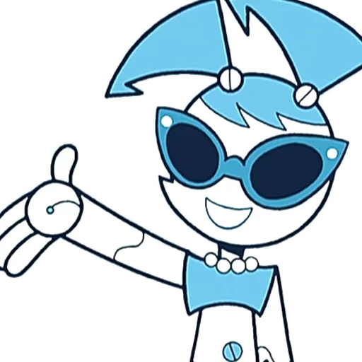 😎 Стикер «JennyTheTeenRobot-part2» для Telegram