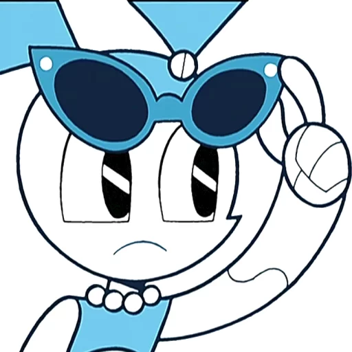 😐 Стикер «JennyTheTeenRobot-part2» для Telegram