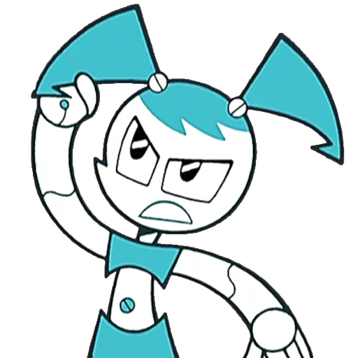 😐 Стикер «JennyTheTeenRobot-part2» для Telegram