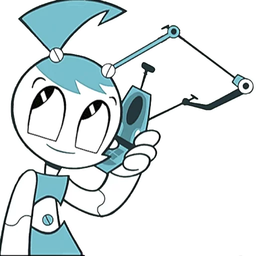 🗼 Стикер «JennyTheTeenRobot-part2» для Telegram