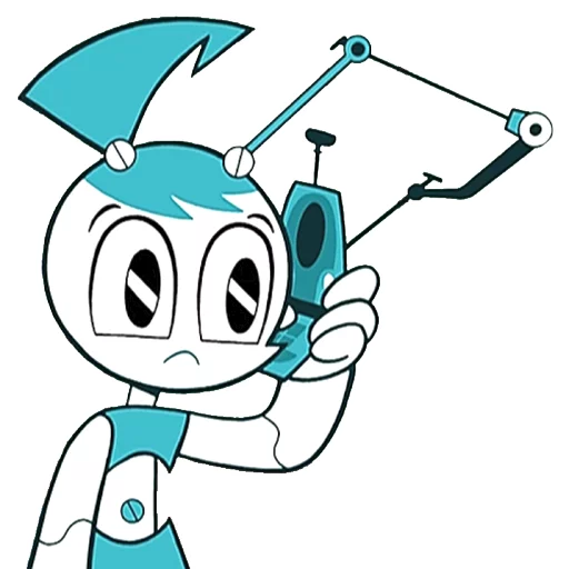 🗼 Стикер «JennyTheTeenRobot-part2» для Telegram