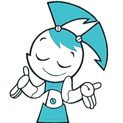 🤗 Стикер «JennyTheTeenRobot-part2» для Telegram