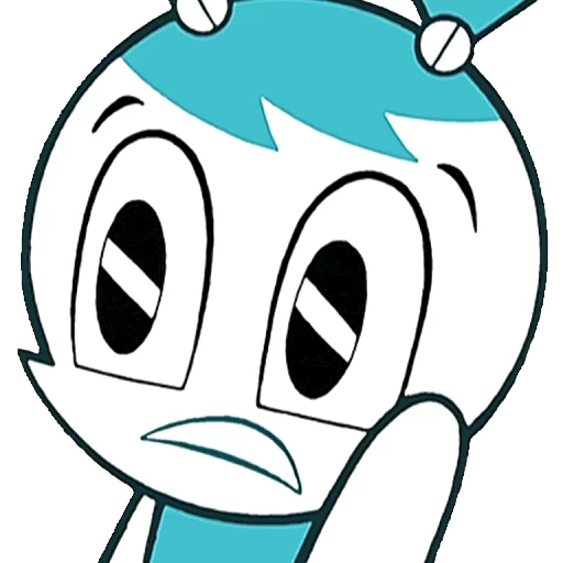 😱 Стикер «JennyTheTeenRobot-part2» для Telegram