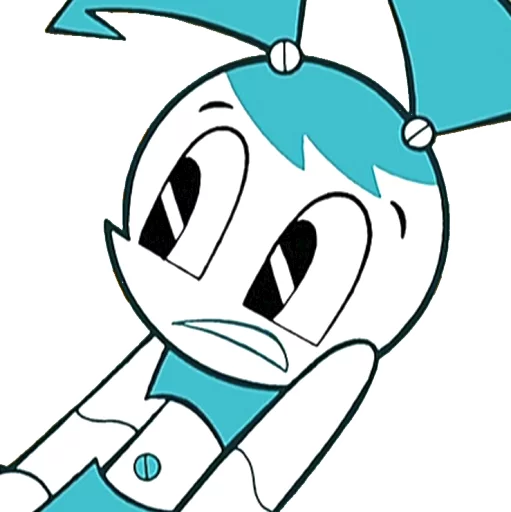😱 Стикер «JennyTheTeenRobot-part2» для Telegram