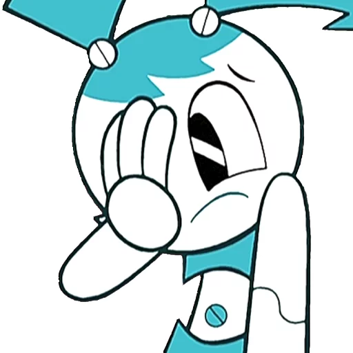 😤 Стикер «JennyTheTeenRobot-part2» для Telegram