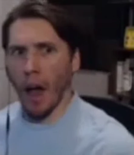 😲 Стикер «jerma985» для Telegram
