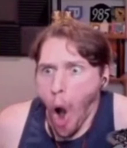 😱 Стикер «jerma985» для Telegram