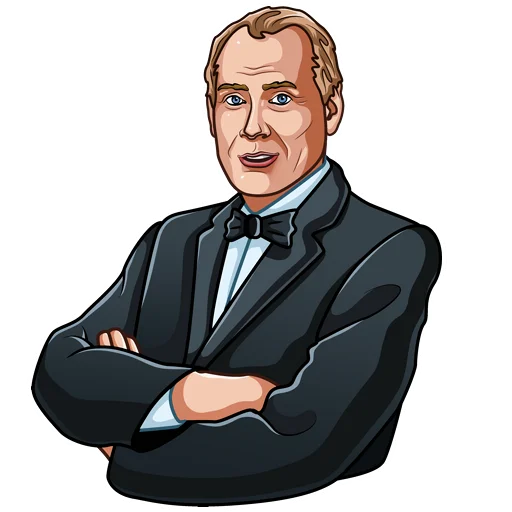 ☺️ Стикер «Jerry Murdock» для Telegram