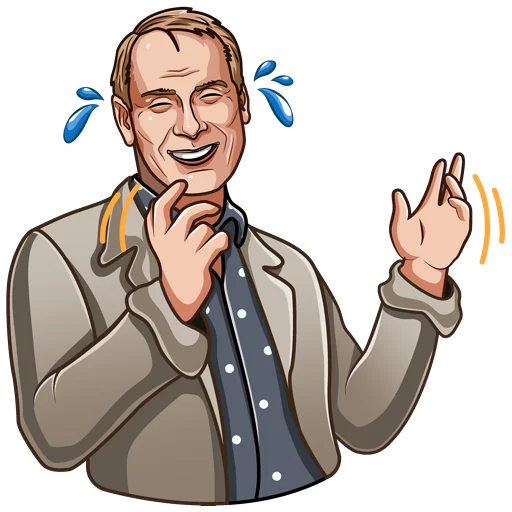 👏 Стикер «Jerry Murdock» для Telegram