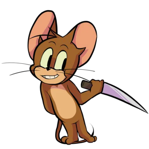 ⬅️ Стикер «Джерри Jerry» для Telegram
