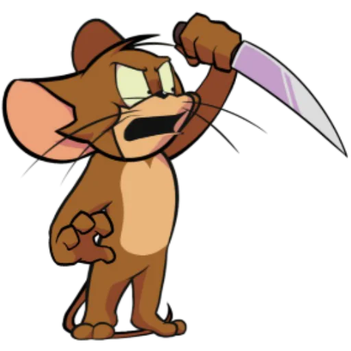 ⬆️ Стикер «Джерри Jerry» для Telegram