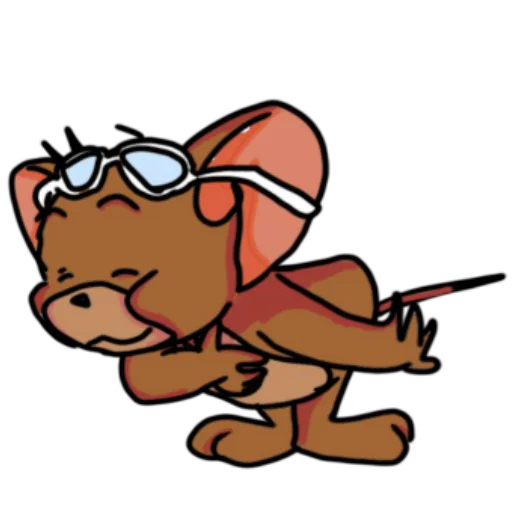 ⬆️ Стикер «Джерри Jerry» для Telegram