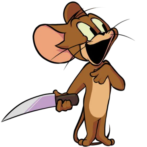 ⬆️ Стикер «Джерри Jerry» для Telegram