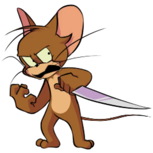 ⬅️ Стикер «Джерри Jerry» для Telegram