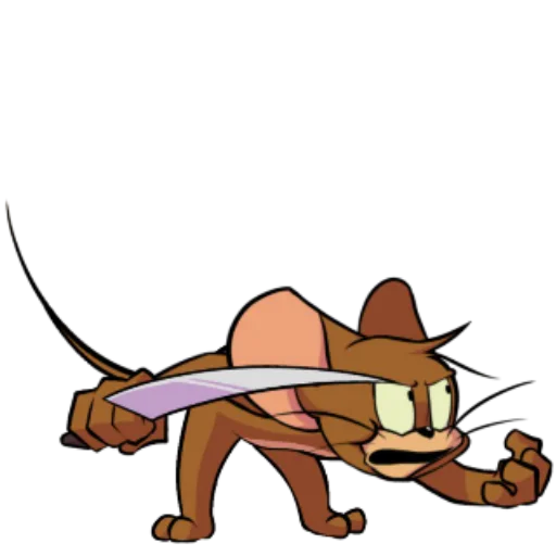 ⬇️ Стикер «Джерри Jerry» для Telegram