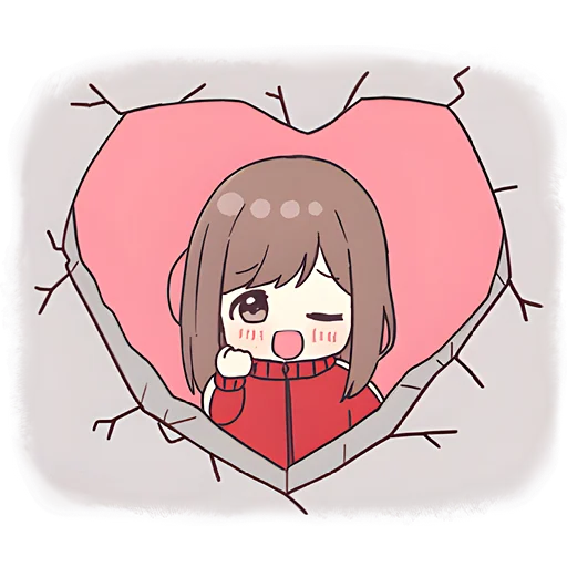 😍 Стикер «Джерси тян B» для Telegram