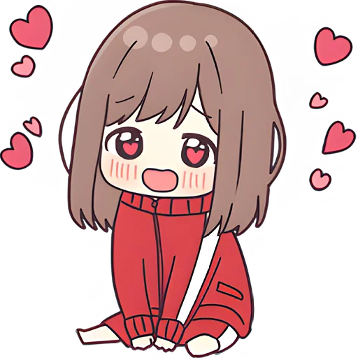 🥺 Стикер «Джерси тян B» для Telegram