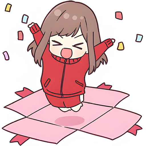 🤩 Стикер «Джерси тян B» для Telegram
