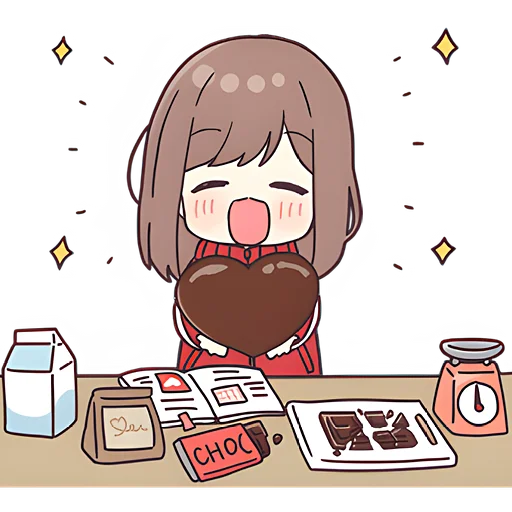 😍 Стикер «Джерси тян B» для Telegram