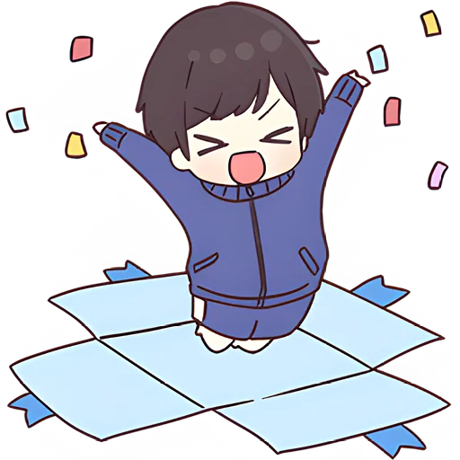 🤩 Стикер «Джерси кун B» для Telegram
