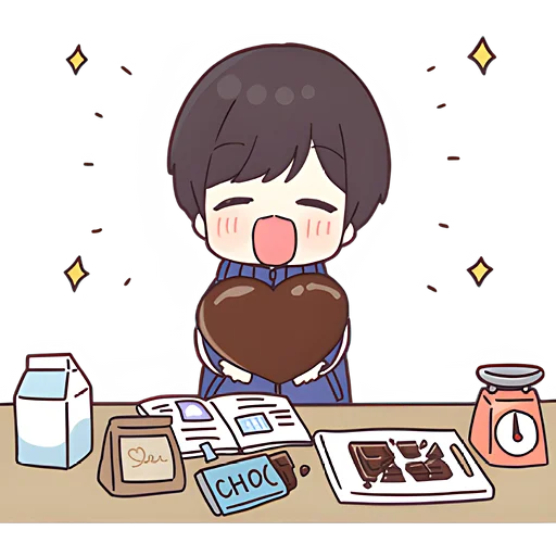 🥰 Стикер «Джерси кун B» для Telegram