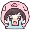 😭 Эмодзи «Jersey Kun» для Telegram