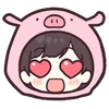 😍 Эмодзи «Jersey Kun» для Telegram
