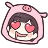 😍 Эмодзи «Jersey Kun» для Telegram