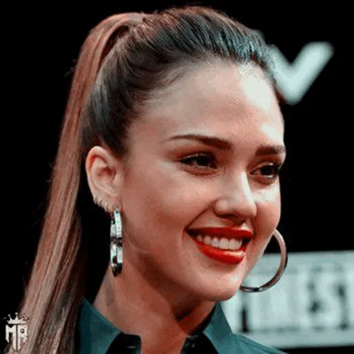 👱‍♀️ Стикер «Jessica Alba» для Telegram
