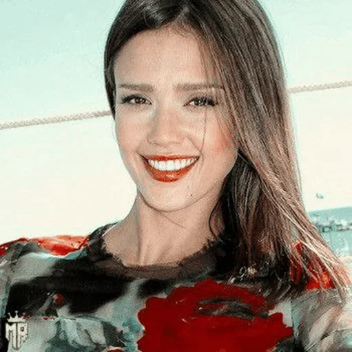 😄 Стикер «Jessica Alba» для Telegram