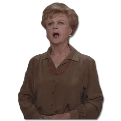 😨 Стикер «Murder, She Wrote» для Telegram