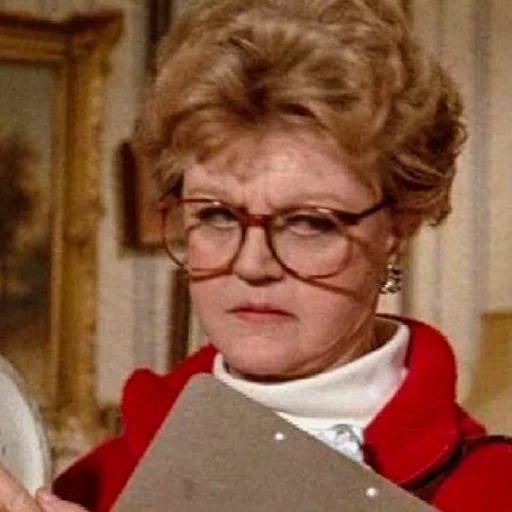 😒 Стикер «Murder, She Wrote» для Telegram