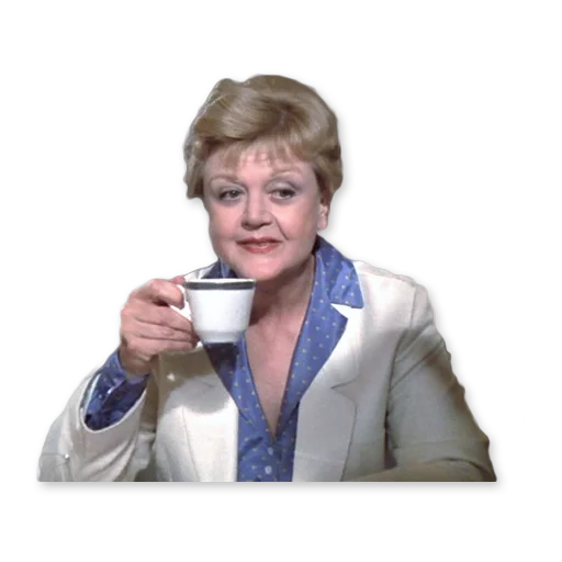 😌 Стикер «Murder, She Wrote» для Telegram