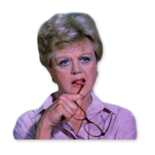 😒 Стикер «Murder, She Wrote» для Telegram