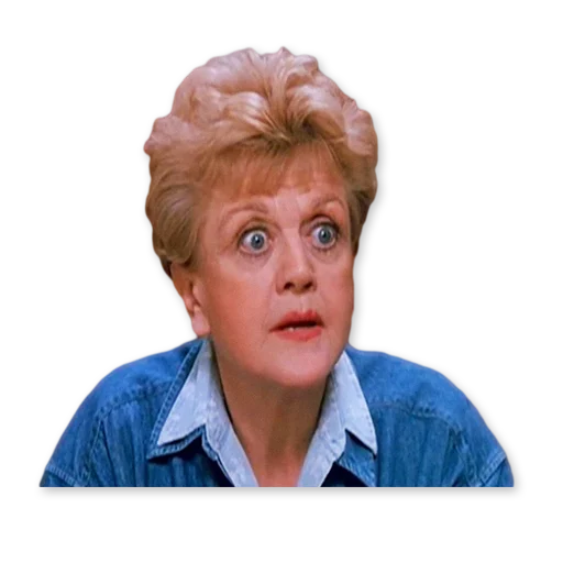 😯 Стикер «Murder, She Wrote» для Telegram