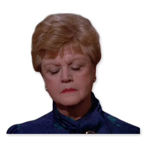 😪 Стикер «Murder, She Wrote» для Telegram