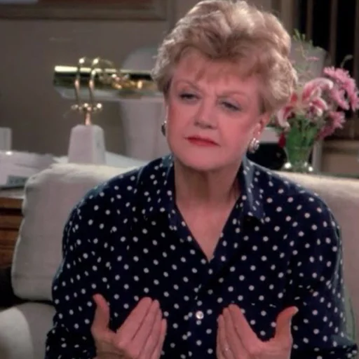 🙋‍♀️ Стикер «Murder, She Wrote» для Telegram
