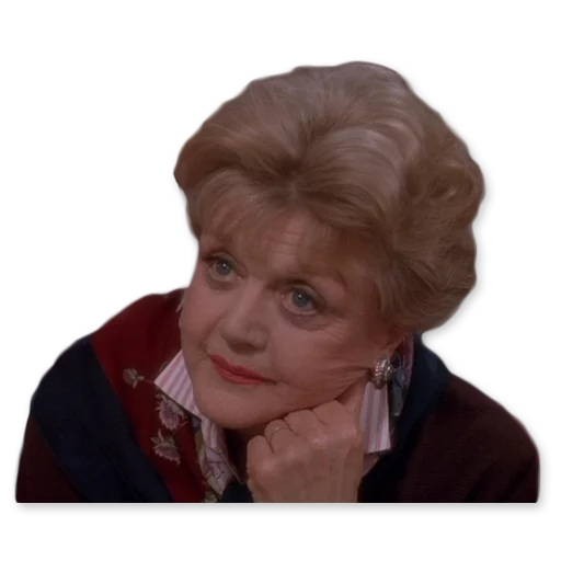 😌 Стикер «Murder, She Wrote» для Telegram