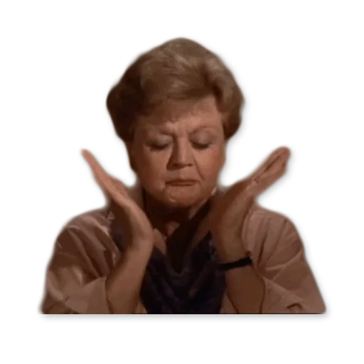 😌 Стикер «Murder, She Wrote» для Telegram