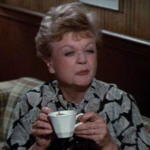 😬 Стикер «Murder, She Wrote» для Telegram