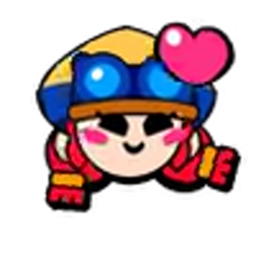❤️ Эмодзи «Jessie Pins» для Telegram