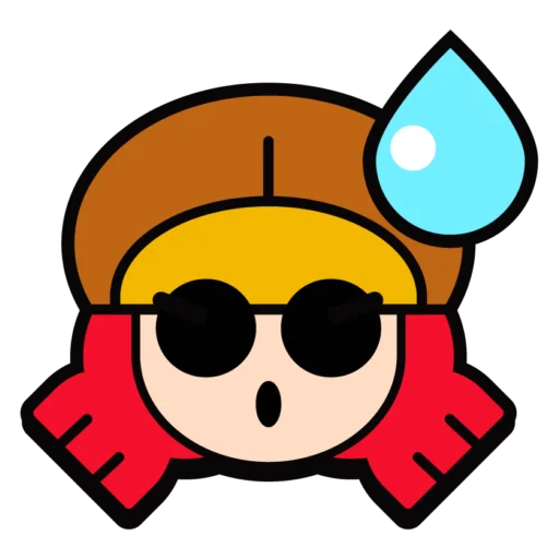 😓 Стикер «Jessie Pins» для Telegram