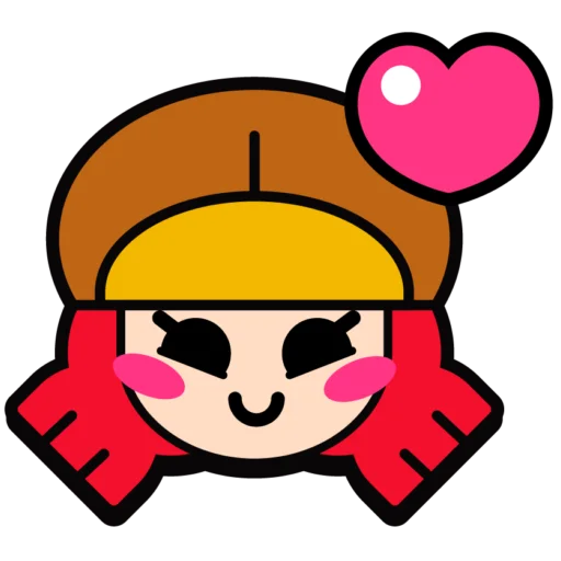 ❤️ Стикер «Jessie Pins» для Telegram