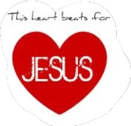 ❤ Стикер «Jesus Amen» для Telegram