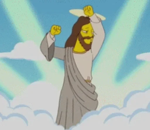 💪 Стикер «Jesus Funny» для Telegram