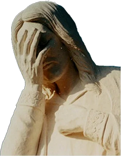 🤦‍♂️ Стикер «Jesus Funny» для Telegram