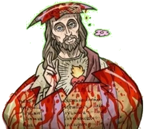 🥚 Стикер «Jesus Funny» для Telegram