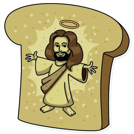 🍞 Стикер «Jesus» для Telegram