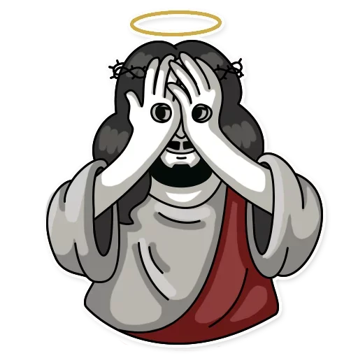 👀 Стикер «Jesus» для Telegram